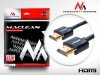 Kabel HDMI Maclean MCTV-703 HDMI 1.4 (M) - HDMI 1.4 (M) ULTRA SLIM, czarny 3m